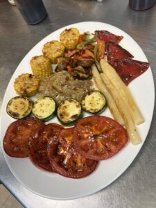 Parrilla de Verduras Frescas de Nuestro Huerto